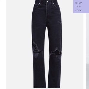 Agolde 90s jean black size 26